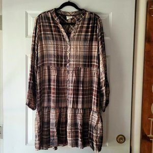 Ladies Plaid Dress